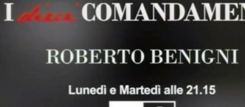 I dieci comandamenti Roberto Benigni diretta Rai1