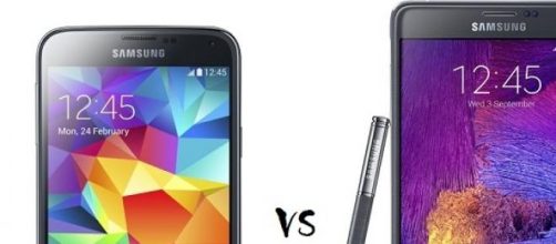 Samsung: Galaxy S5 vs Galaxy Note 4