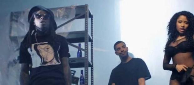 Nicki Minaj en su nuevo videoclip "Only". Nicki Minaj en su nuevo videoclip "Only".