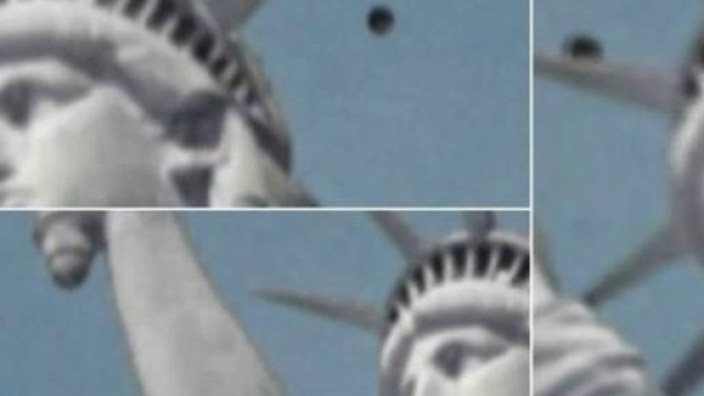 Ufo A New York vicino alla Statua della Libert&agrave;