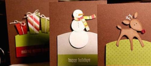 Biglietti Natalizi Fai Da Te Personalizzati Idee Auguri Pop Up Scrapbooking E Bambini