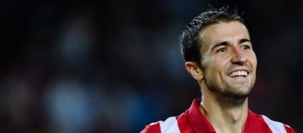 Gabi, ahora en el Atlético de Madrid. Gabi, ahora en el Atlético de Madrid.