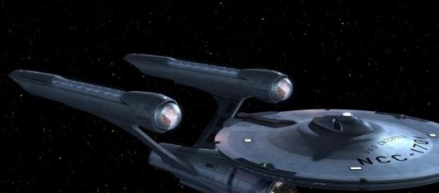 La nave Enterprise y el espacio profundo La nave Enterprise y el espacio profundo
