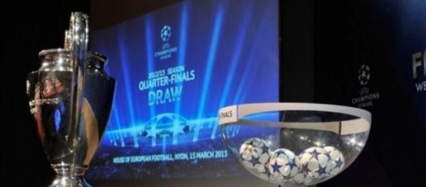 Sorteo de champions, imagen de archivo. Sorteo de champions, imagen de archivo.