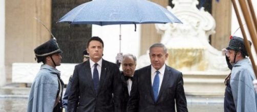 Incontro Renzi-Netanyahu a Palazzo Chigi