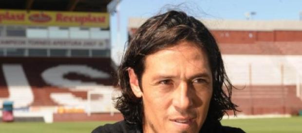 Camoranesi en su etapa con Lanús. Camoranesi en su etapa con Lanús.