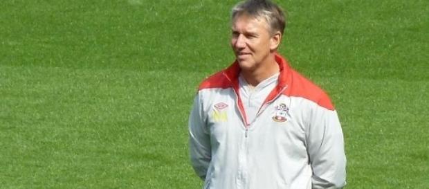 Football coach Nigel Adkins Football coach Nigel Adkins