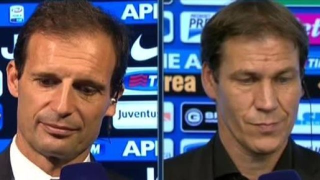 Massimiliano Allegri e Rudi Garcia