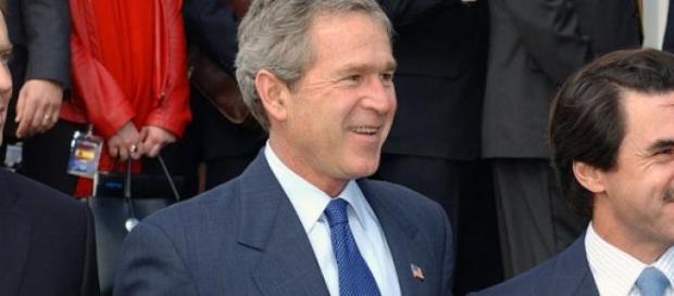 Bush con su amigo Aznar, alias "Ansar" Bush con su amigo Aznar, alias "Ansar"
