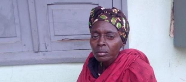Fatima Aoua , réfugiée centrafricaine Fatima Aoua , réfugiée centrafricaine