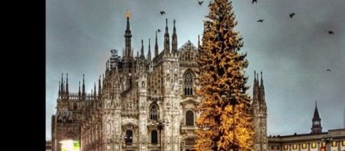 Natale 2014 a Milano, piazza Duomo