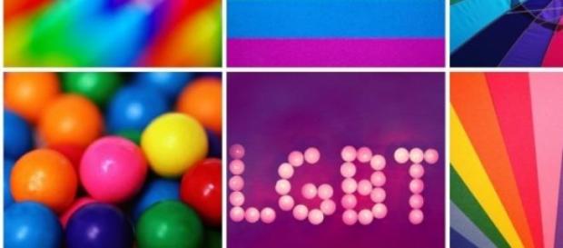 LGBT colourful representative flag LGBT colourful representative flag