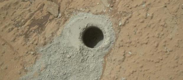 Metano nelle rocce marziane. Metano nelle rocce marziane.