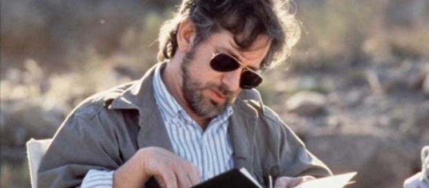 Steven Spielberg en uno de sus rodajes Steven Spielberg en uno de sus rodajes