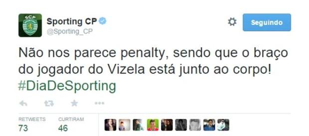 Twitter oficial do Sporting Twitter oficial do Sporting