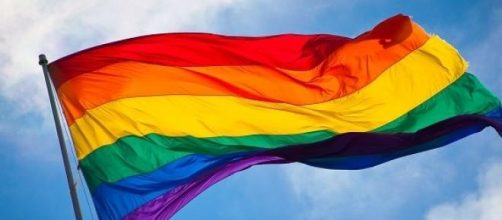 LGBT rainbow community flag