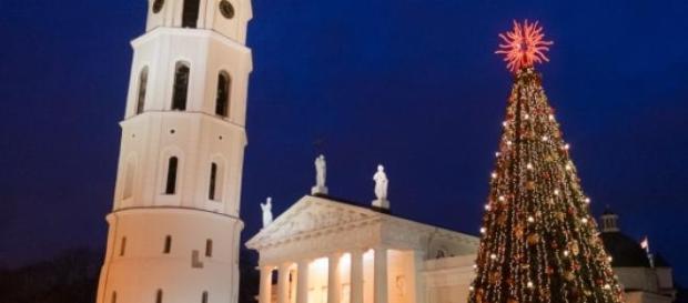 Cathedral square Christmas decoration Cathedral square Christmas decoration