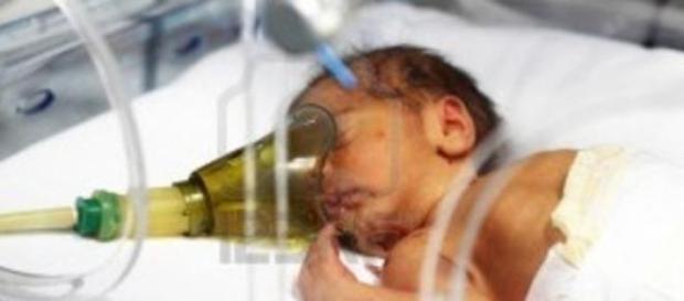 E' stata l'incubatrice naturale del suo bambino E' stata l'incubatrice naturale del suo bambino