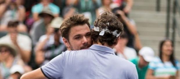 Federer e Wawrinka são amigos de longa data. Federer e Wawrinka são amigos de longa data.