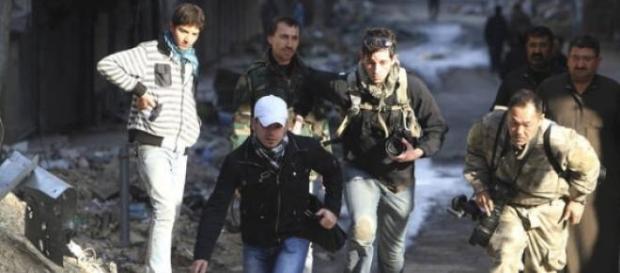 Journalists flee from terror in Syria Journalists flee from terror in Syria