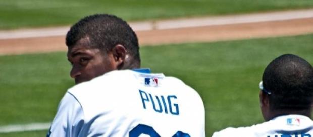 Yasiel Puig en los Dodgers Yasiel Puig en los Dodgers