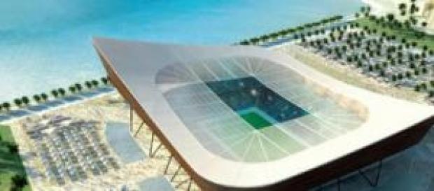 Estádio localizado em Doha Estádio localizado em Doha