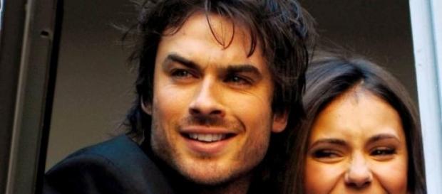 Ian Somerhalder y Nina Dobrev Ian Somerhalder y Nina Dobrev