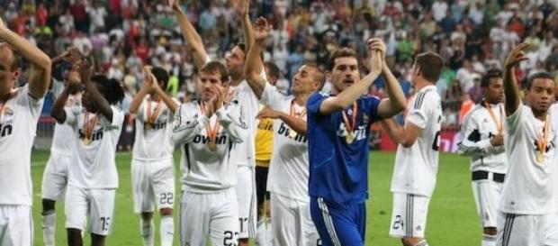 The Real Madrid team players The Real Madrid team players