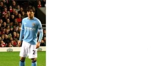 David Silva scored twice against Palace David Silva scored twice against Palace