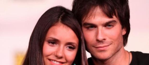 Ian Somerhalder y Nina Dobrev Ian Somerhalder y Nina Dobrev
