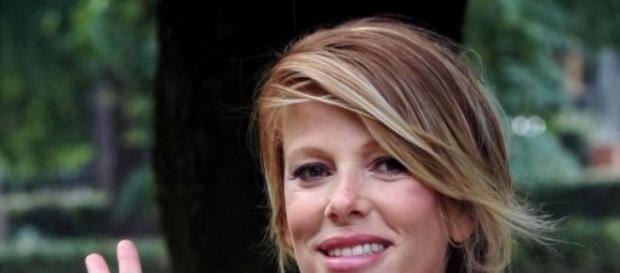 La conduttrice Alessia Marcuzzi La conduttrice Alessia Marcuzzi