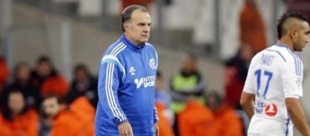 Marcelo Bielsa et Dimitri Payet Marcelo Bielsa et Dimitri Payet