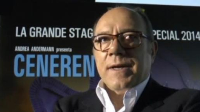 Carlo Verdone, al cinema con Cenerentola. 