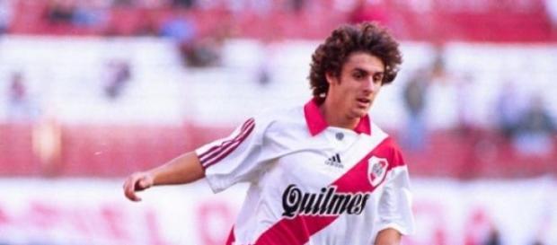 Aimar en River antes de partir a Europa Aimar en River antes de partir a Europa