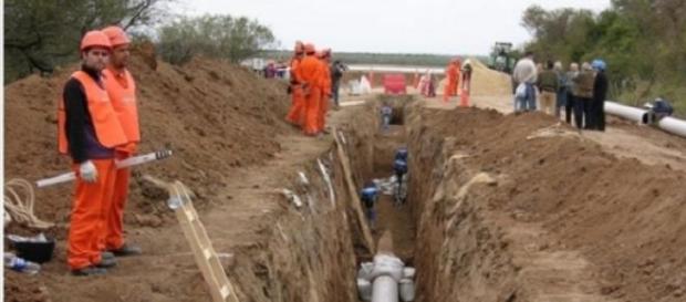 Aqueduto de Chaco na Argentina Aqueduto de Chaco na Argentina