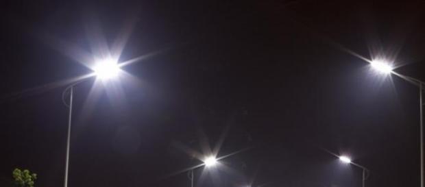 Energy efficient street lights. Energy efficient street lights.