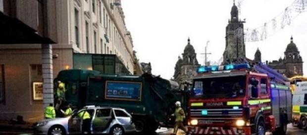 Glasgow Dustbin lorry incident Glasgow Dustbin lorry incident