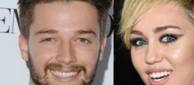 Patrick y Miley intercambian votos en un hotel. Patrick y Miley intercambian votos en un hotel.