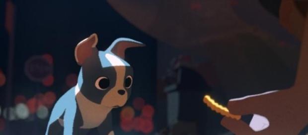 Winston trava conhecimento com o seu futuro dono. Winston trava conhecimento com o seu futuro dono.