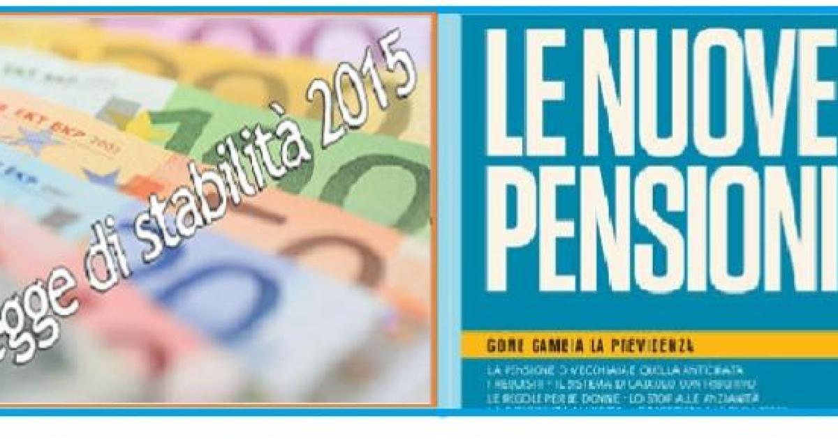 le nuove pensioni di anzianità e vecchiaia nulla di fatto su quota 96