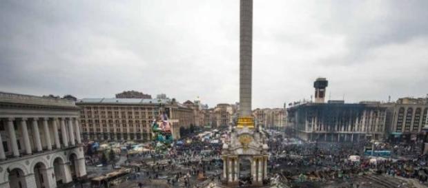 Kiev, Ucrania, hace un año Kiev, Ucrania, hace un año
