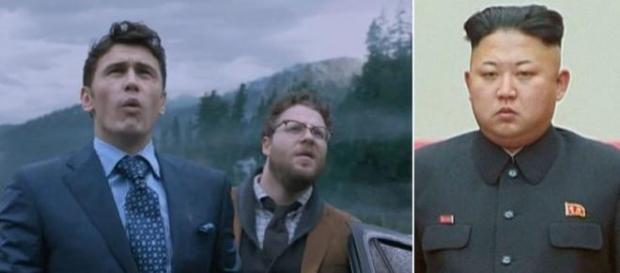 The interview cast and Kim Jong Un The interview cast and Kim Jong Un