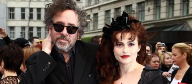 Tim Burton e Helena Bonham Carter. Tim Burton e Helena Bonham Carter.