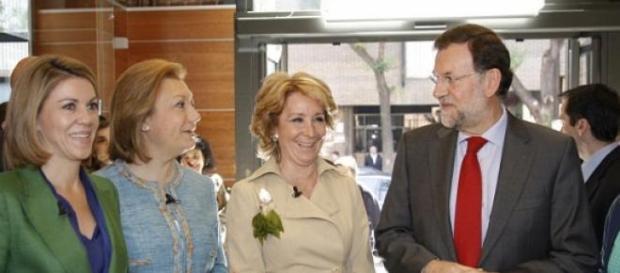 Esperanza Aguirre vuelve a escena Esperanza Aguirre vuelve a escena