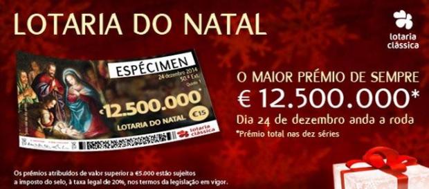Lotaria de Natal vai andar à roda hoje! Lotaria de Natal vai andar à roda hoje!