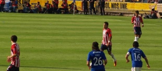 Marco Fabian en su etapa con Guadalajara Marco Fabian en su etapa con Guadalajara