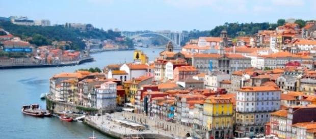 Porto visto a partir da ponte Luís I Porto visto a partir da ponte Luís I