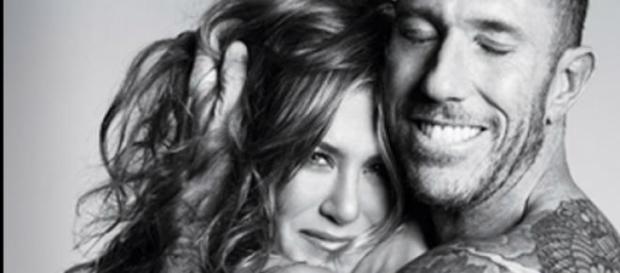 Jennifer Aniston junto a Christian McMillan Jennifer Aniston junto a Christian McMillan