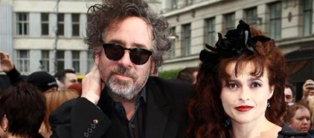 Tim Burton y Helena Bonham Tim Burton y Helena Bonham