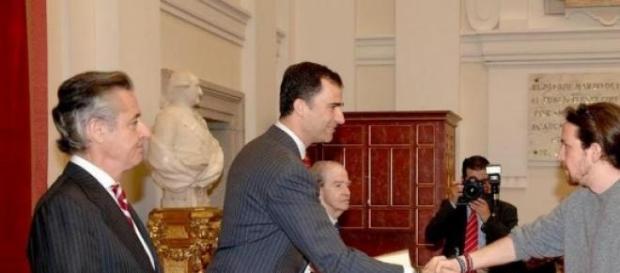 Foto de archivo donde coincidieron los dos. Foto de archivo donde coincidieron los dos.